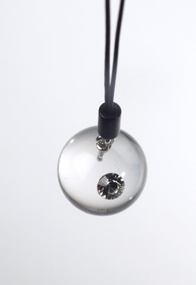 sfera plexiglas con swarovski