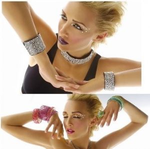 Gioielli luccicanti swarovski