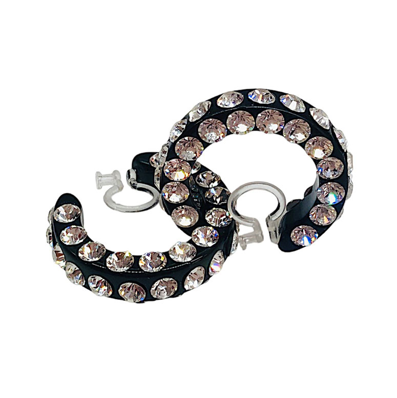 Orecchini-cerchietti-3file-swarovski-clip