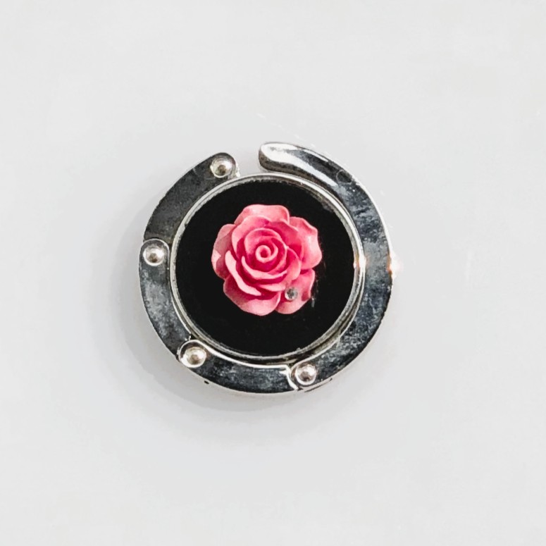 Reggiborsetta antifurto con rosa