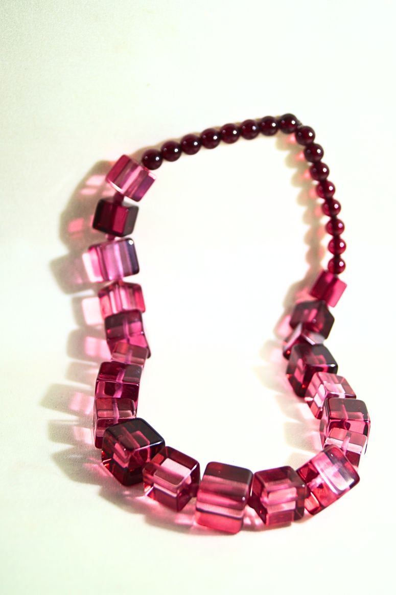 Collana Girocollo Cubetti Misti