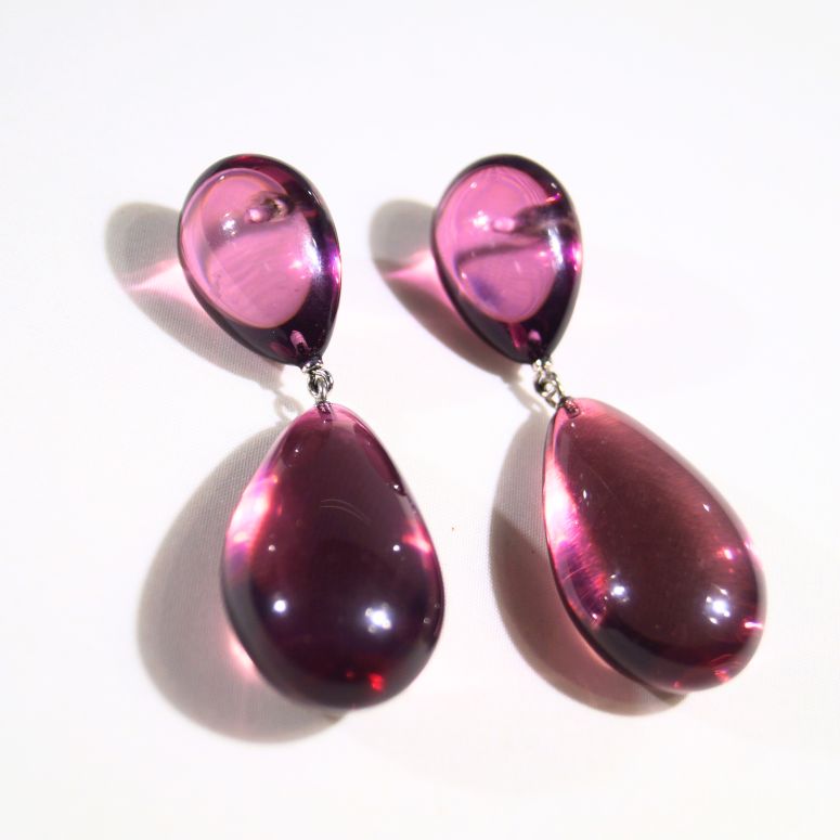 Orecchini plexi gocce doppie