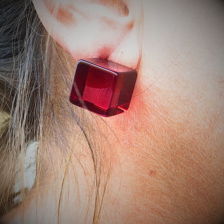 Orecchini Cubi - immagine 2