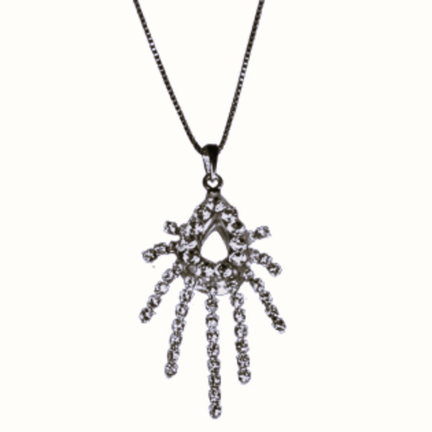 Collana ragnetto swarovski