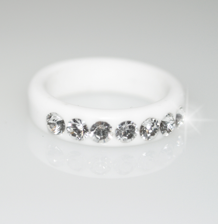 anello veretta riviera swarovski