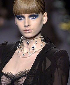 Collier moda Perspex